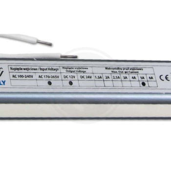 Napajanje 60W 12V 5A IP67 ultra slim 0313