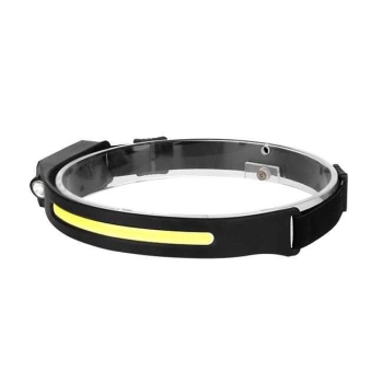 Naglavna svjetiljka 3W COB + 1W 1200mAh sa senzorom 0475 ***EOL***