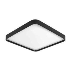 Stropna svjetiljka 36W 4000K 2880lm 390x390mm IP20 kvadratna crna 0564