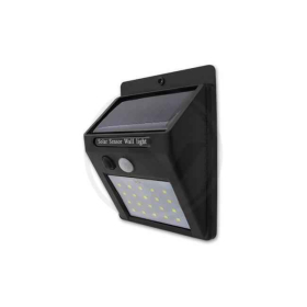 Solarna LED svjetiljka 3W 6000K 20xSMD sa senzorom pokreta i sumraka IP65 0593