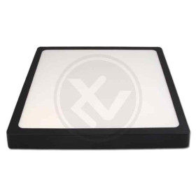 Panel LED 24W 4000K 1920lm IP20 nadgradni kvadratni crni 1300