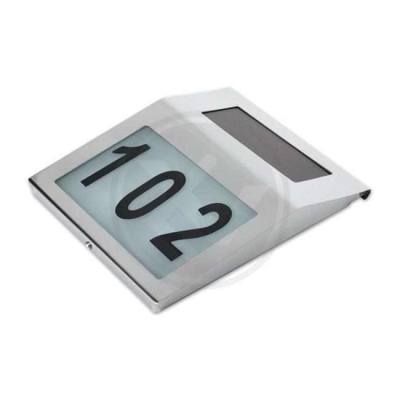 Solarni LED kućni broj 0,1W 6000K IP65 1478