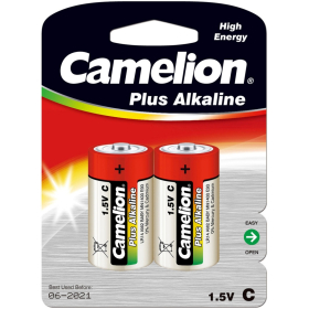 Baterija alkalna 1,5V Poluamerican,LR14, blister 2 kom, Camelion 2400003101