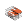 Spojnica za kablove 2IN Wago preklopna 0,14-4 mm2 100 kom/pack 221-412