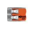 Spojnica za kablove 2IN Wago preklopna 0,5-6 mm2 50 kom/pack 221-612