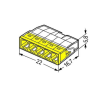 Spojnica za kablove 5IN Wago 0,5-2,5mm 100 kom/pack 2273-205