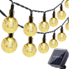 Solarni LED vijenac 40 LED sijalica 2,88W 3000K 785cm okrugli IP44 2291
