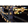 Solarni LED vijenac 40 LED sijalica 2,88W 3000K 785cm okrugli IP44 2291