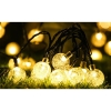 Solarni LED vijenac 40 LED sijalica 2,88W 3000K 785cm okrugli IP44 2291