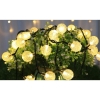 Solarni LED vijenac 40 LED sijalica 2,88W 3000K 785cm okrugli IP44 2291
