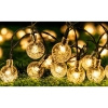 Solarni LED vijenac 40 LED sijalica 2,88W 3000K 785cm okrugli IP44 2291