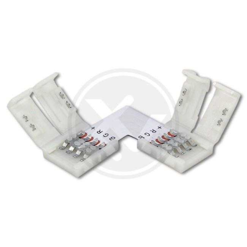 Konektor za LED traku 10mm RGB kutni 2365