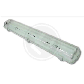 Vodotijesno kućište 120cm 2xT8 - bez cijevi max 2x36W PC IP65 MASTER 5129