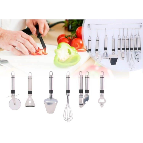 Set za kuhinju 9-dijelni metalni 70419
