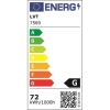 Stropna svjetiljka 72W 3/1+RGB IP20 s daljinskim upravljačem i zvučnikom 7569