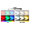 Stropna svjetiljka 48W 3CCT+RGB IP20 s daljinskim upravljačem i zvučnikom 7941