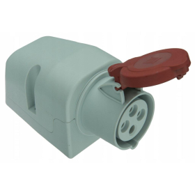 Utičnica zidna CEE 16A 4 pola IP44 B.1035