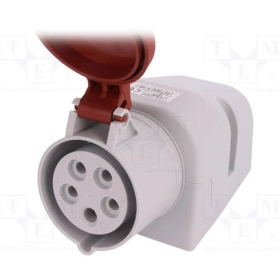 Utičnica zidna CEE 16A 5 pola sa quick-fit konektorom IP44 B.1036SZ