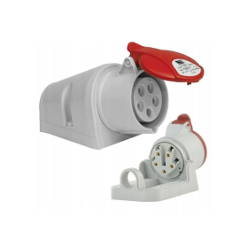 Utičnica zidna CEE 32A 4 pola IP44 B.1037