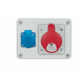 Razvodni gradilišni ormar 150, 1x16A/5p, 1x250V B.1091-S