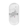 Stropna/Zidna svjetiljka 12W 3CCT 1320lm IP65 ovalna bijela BRAYTRON BC18-00280