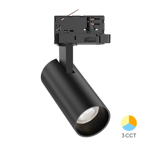Tračna svjetiljka 15W 3CCT 1560lm IP20 za četiri žice crna BD40-00581