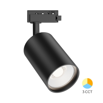 Tračna svjetiljka 30W 3CCT 2960lm IP20 za dvije žice crna BD40-00681