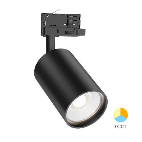 Tračna svjetiljka 30W 3CCT 2960lm IP20 za četiri žice crna BD40-00781