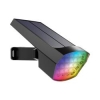 Solarna vrtna ubodna svjetiljka 12W RGB 179x100x304mm IP65 siva BRAYTRON BG36-00592