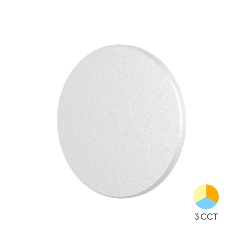 Zidna svjetiljka 8W 3CCT 760lm fi120mm IP65 bijela PALERMO BRAYTRON BG37-00080