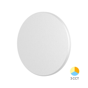 Zidna svjetiljka 10W 3CCT 950lm fi180mm IP65 bijela PALERMO BRAYTRON BG37-00180