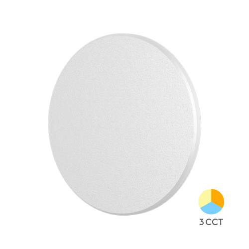 Zidna svjetiljka 10W 3CCT 950lm fi180mm IP65 bijela PALERMO BRAYTRON BG37-00180