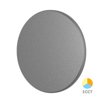 Zidna svjetiljka 12W 3CCT 1160lm fi220mm IP65 siva PALERMO BRAYTRON BG37-00282