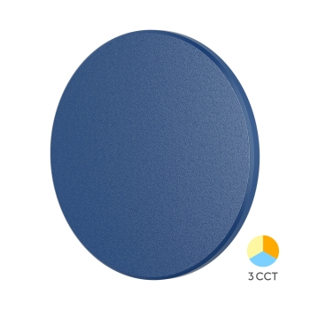 Zidna svjetiljka 12W 3CCT 1160lm fi220mm IP65 plava PALERMO BRAYTRON BG37-00283