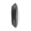 Stropna svjetiljka E27 max 23W fi285mm IP65 crna BG37-00702