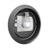 Stropna svjetiljka E27 max 23W fi285mm IP65 crna BG37-00702
