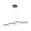 Visilica 60W 3CCT 6050lm 880mm IP20 crna dimabilna s daljinskim upravljačem BRAYTRON BH17-04191