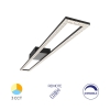 Stropna svjetiljka 40W 3CCT 4400lm 1080mm IP20 crna dimabilna s daljinskim upravljačem BRAYTRON BH17-05091