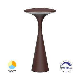 Stolna svjetiljka 3W 3CCT 300lm 138x276mm IP44 smeđa dimabilna BRAYTRON BK06-00093