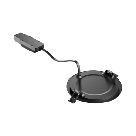 Panel LED 6W 3CCT 470lm IP40 ugradbeni okrugli crni dimabilni BRAYTRON BP01-90681