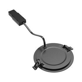 Panel LED 12W 3CCT 1120lm IP40 ugradbeni okrugli crni dimabilni BRAYTRON BP01-91281