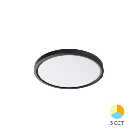 Stropna svjetiljka 20W 3CCT 1980lm fi230mm IP20 okrugla crna 3 GODINE GARANCIJE BRAYTRON BP07-00281