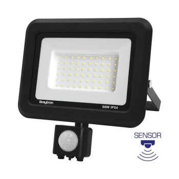 Reflektor LED 50W 6500K 4200lm IP54 sa PIR senzorom sivi BRAYTRON BT60-45031