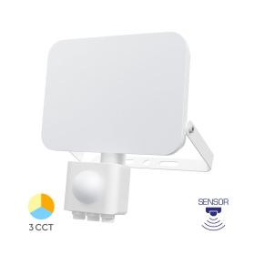 Reflektor LED 30W 3CCT 2850lm IP65 sa PIR senzorom bijeli BRAYTRON BT60-63080