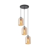 Visilica za 3xE27 žarulju max 3x23W fi300mm IP20 amber BRAYTRON BV01-00045