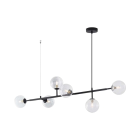 Visilica za 6xG9 žarulju max 6x10W 1250mm IP20 crna BRAYTRON BV01-00121