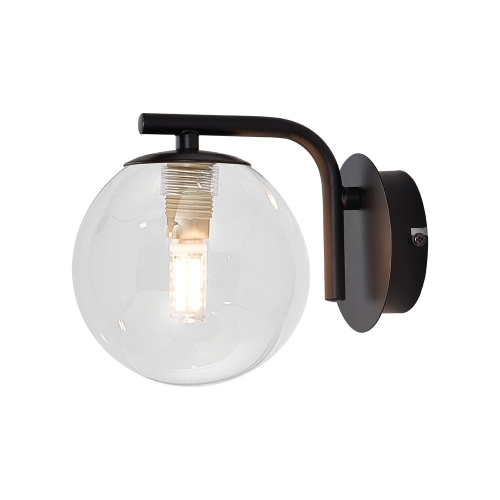 Zidna svjetiljka za G9 žarulju max 10W fi120mm crna BRAYTRON BV01-00123