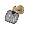 Zidna svjetiljka E14 max 23W fi100mm IP20 crna-drvo BRAYTRON BV03-00010