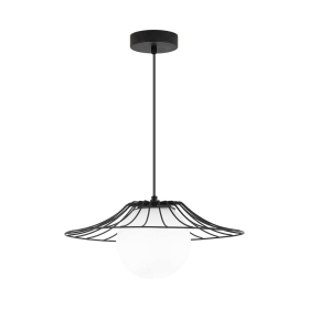 Visilica za E27 žarulju max 23W fi360mm IP20 crna BRAYTRON BV03-00040