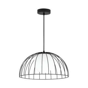 Visilica za E27 žarulju max 23W fi360mm IP20 crna BRAYTRON BV03-00041